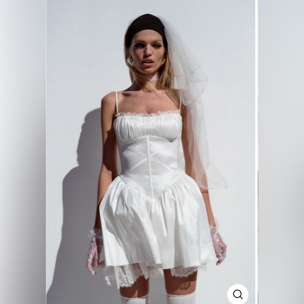 For Love And Lemons Eve Mini Dress
